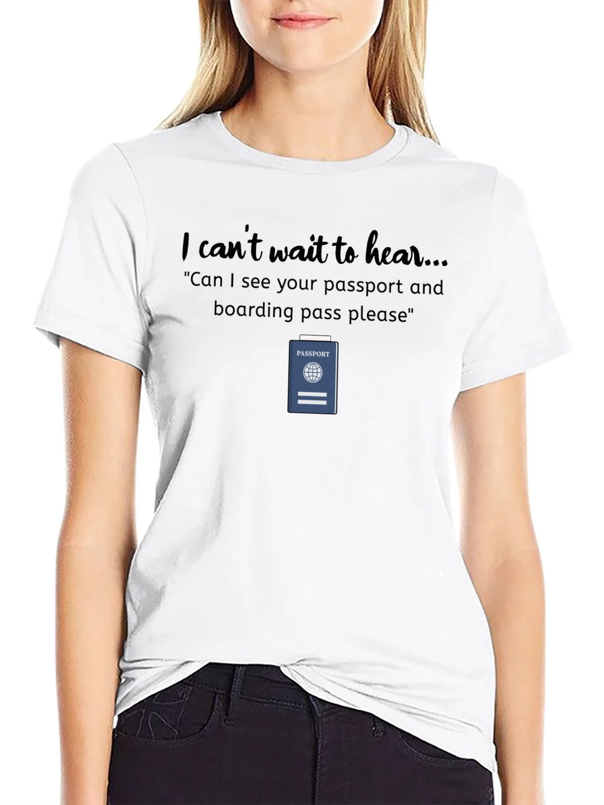 Travel Humor Passport T-Shirt product image 11