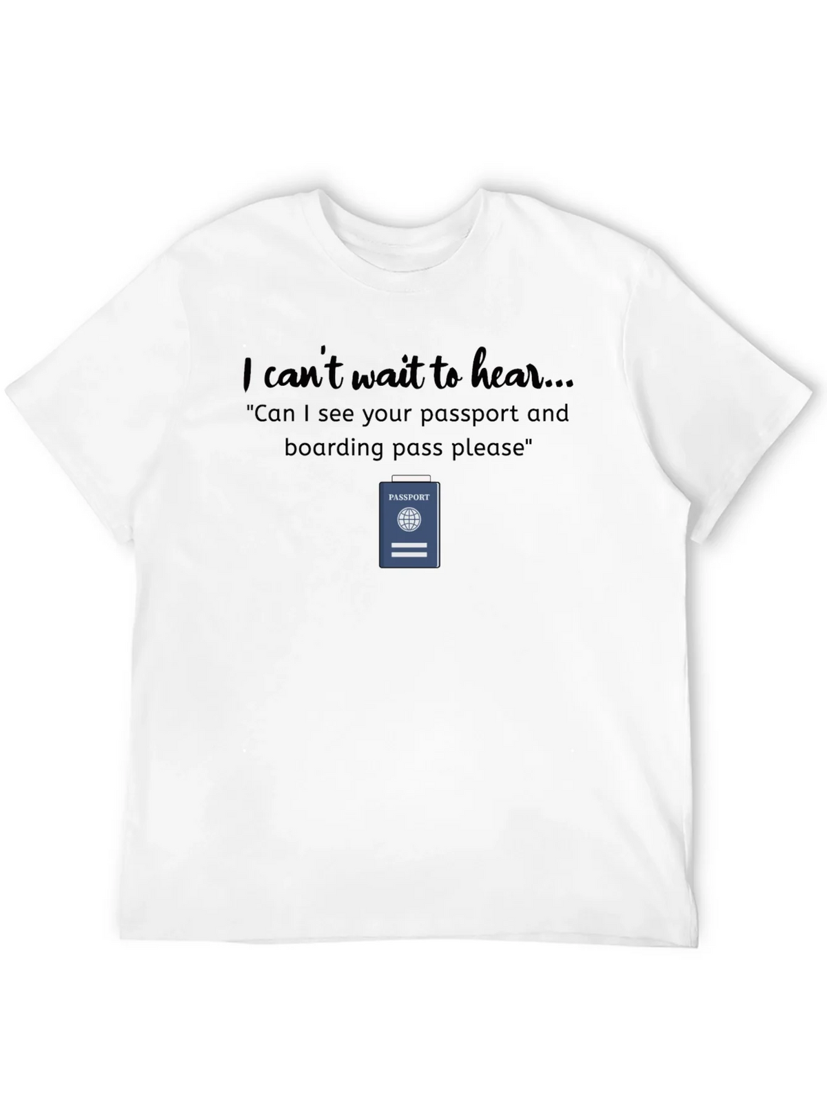 Travel Humor Passport T-Shirt product image 3