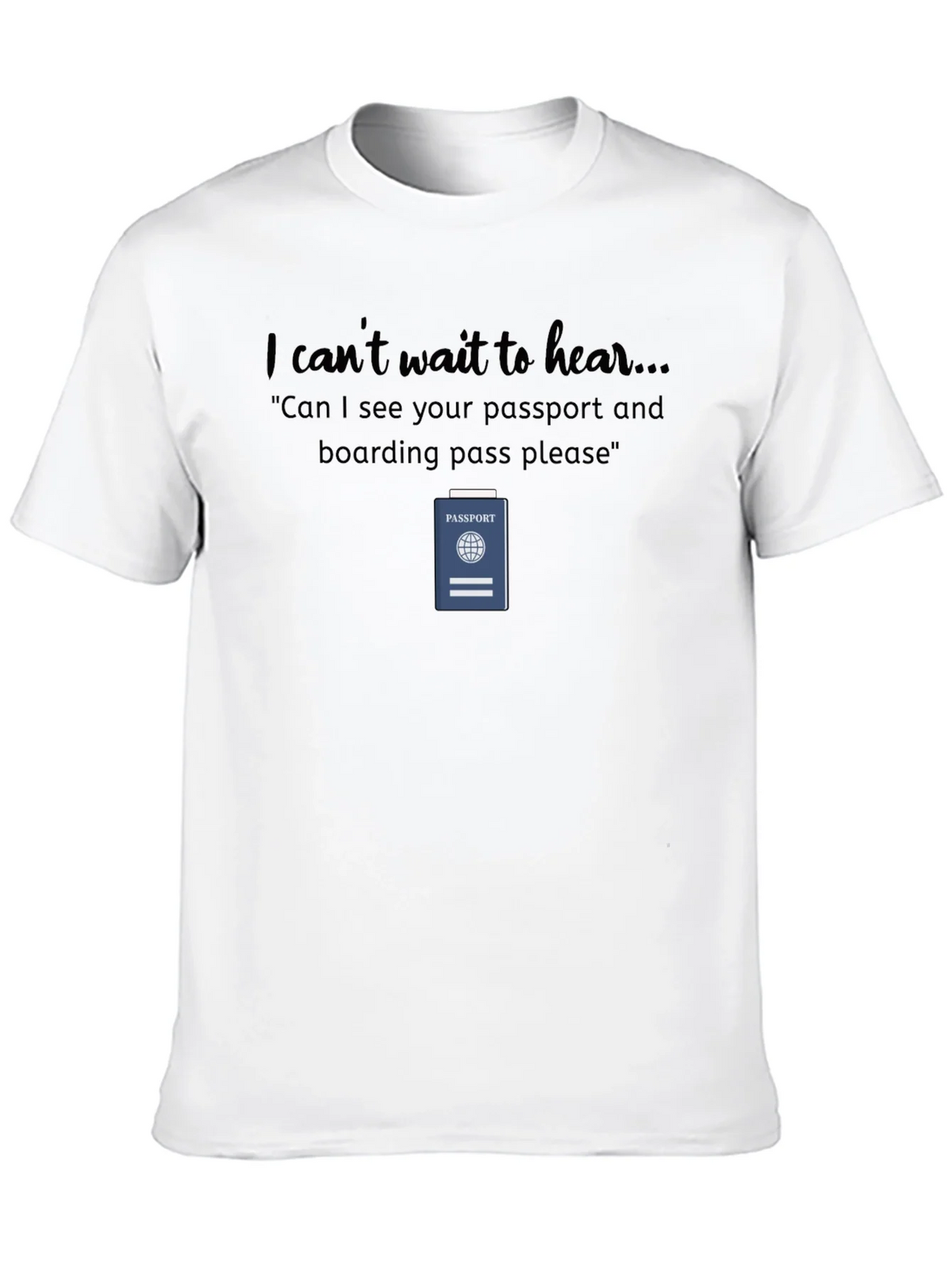 Travel Humor Passport T-Shirt product image 12
