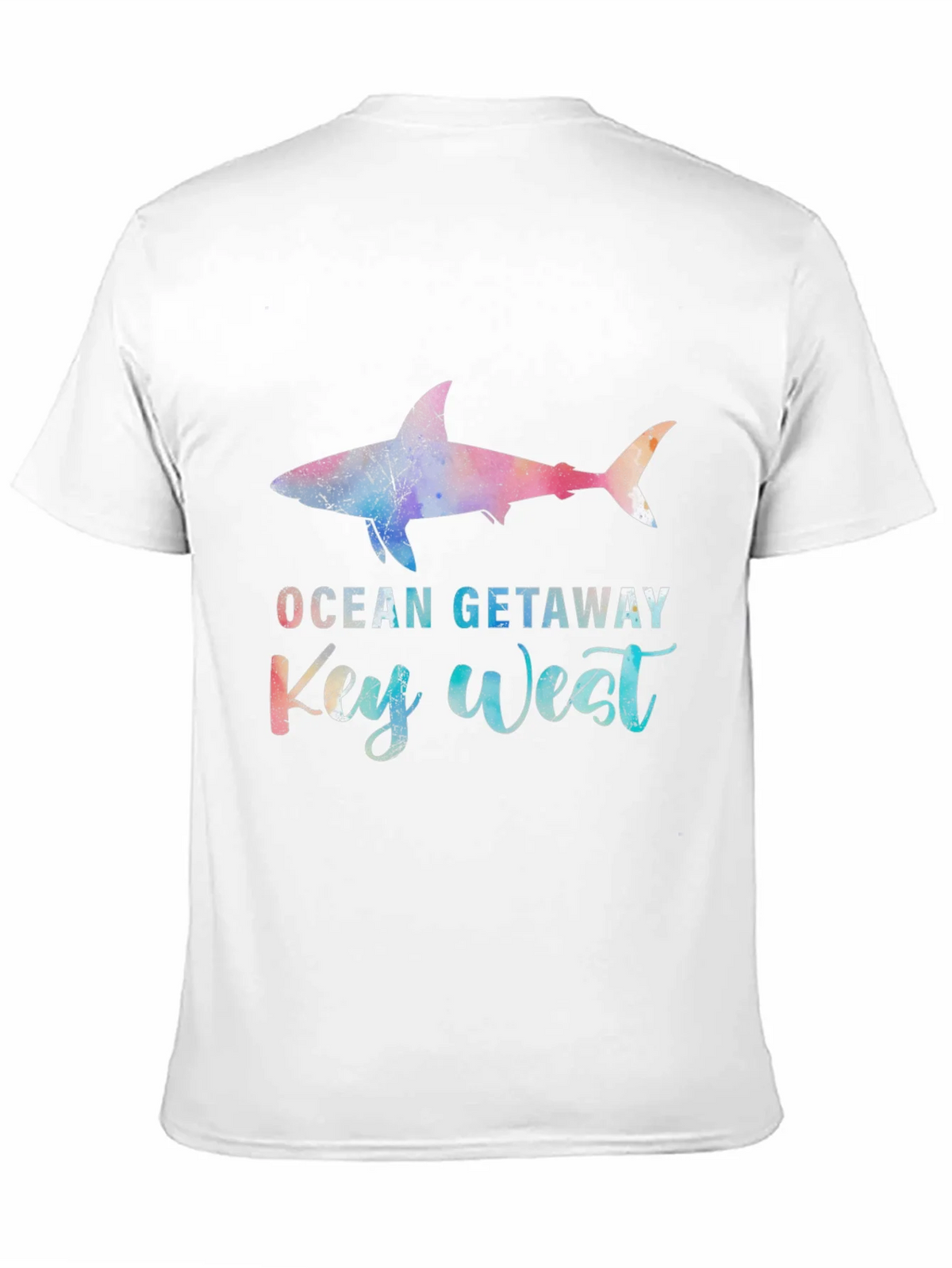 Ocean Getaway Key West Shark Graphic T-Shirt product image 2