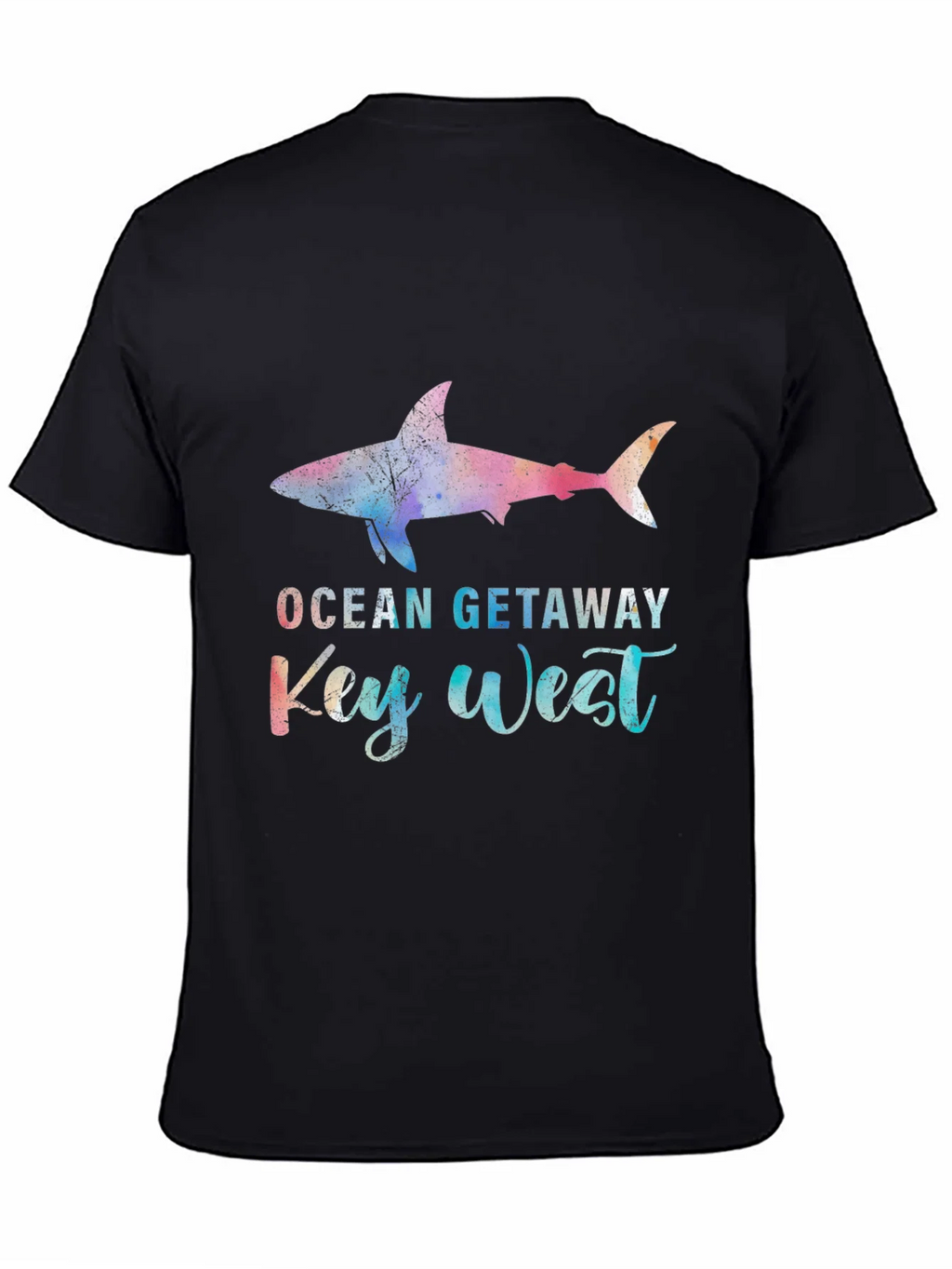 Ocean Getaway Key West Shark Graphic T-Shirt product image 7