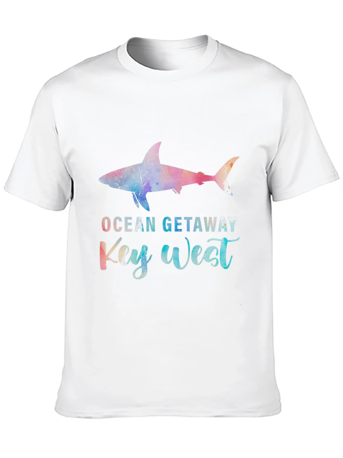 Ocean Getaway Key West Shark Graphic T-Shirt product image 12