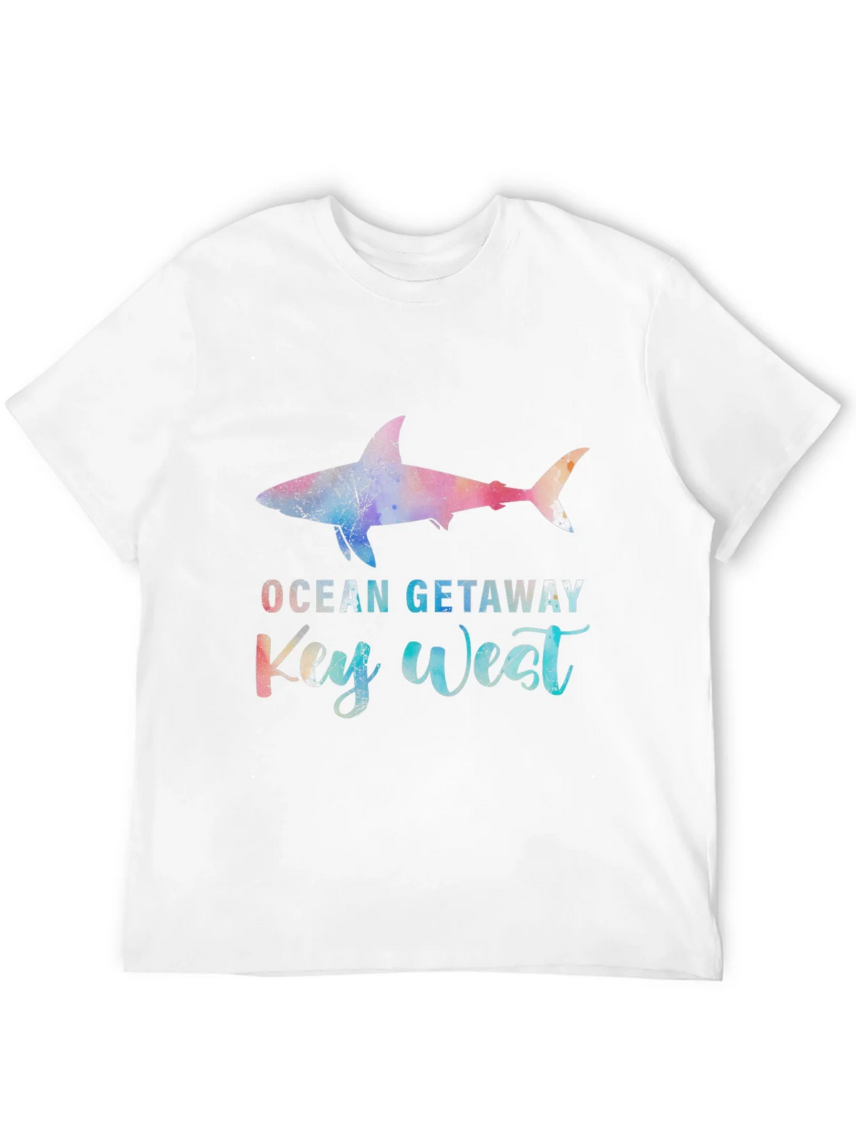 Ocean Getaway Key West Shark Graphic T-Shirt product image 3