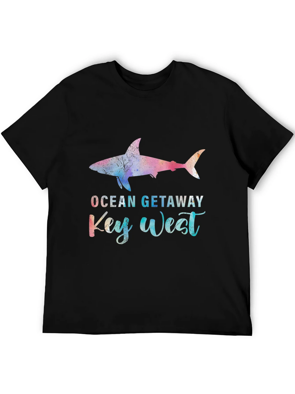 Ocean Getaway Key West Shark Graphic T-Shirt product image 8