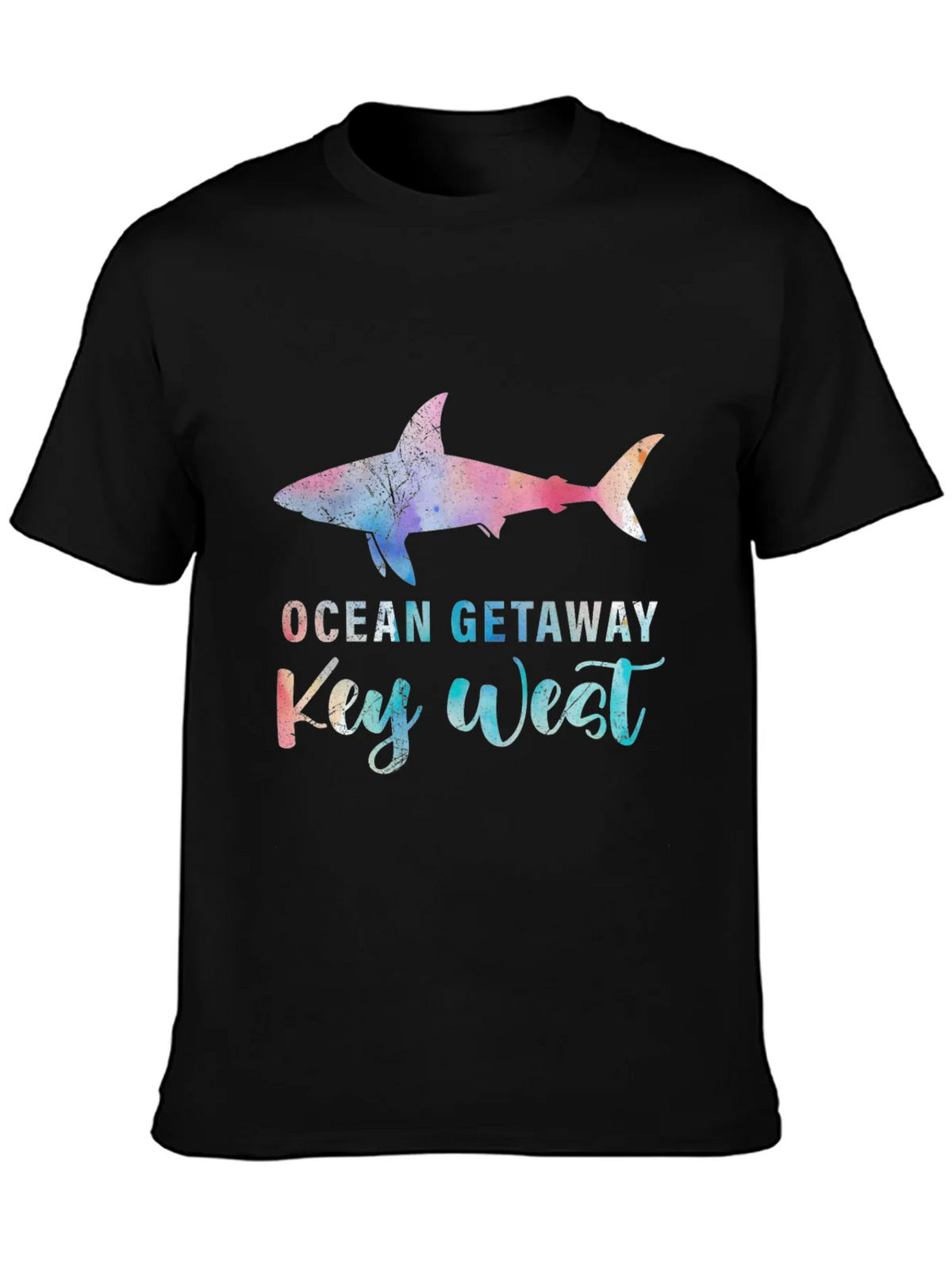 Ocean Getaway Key West Shark Graphic T-Shirt product image 6