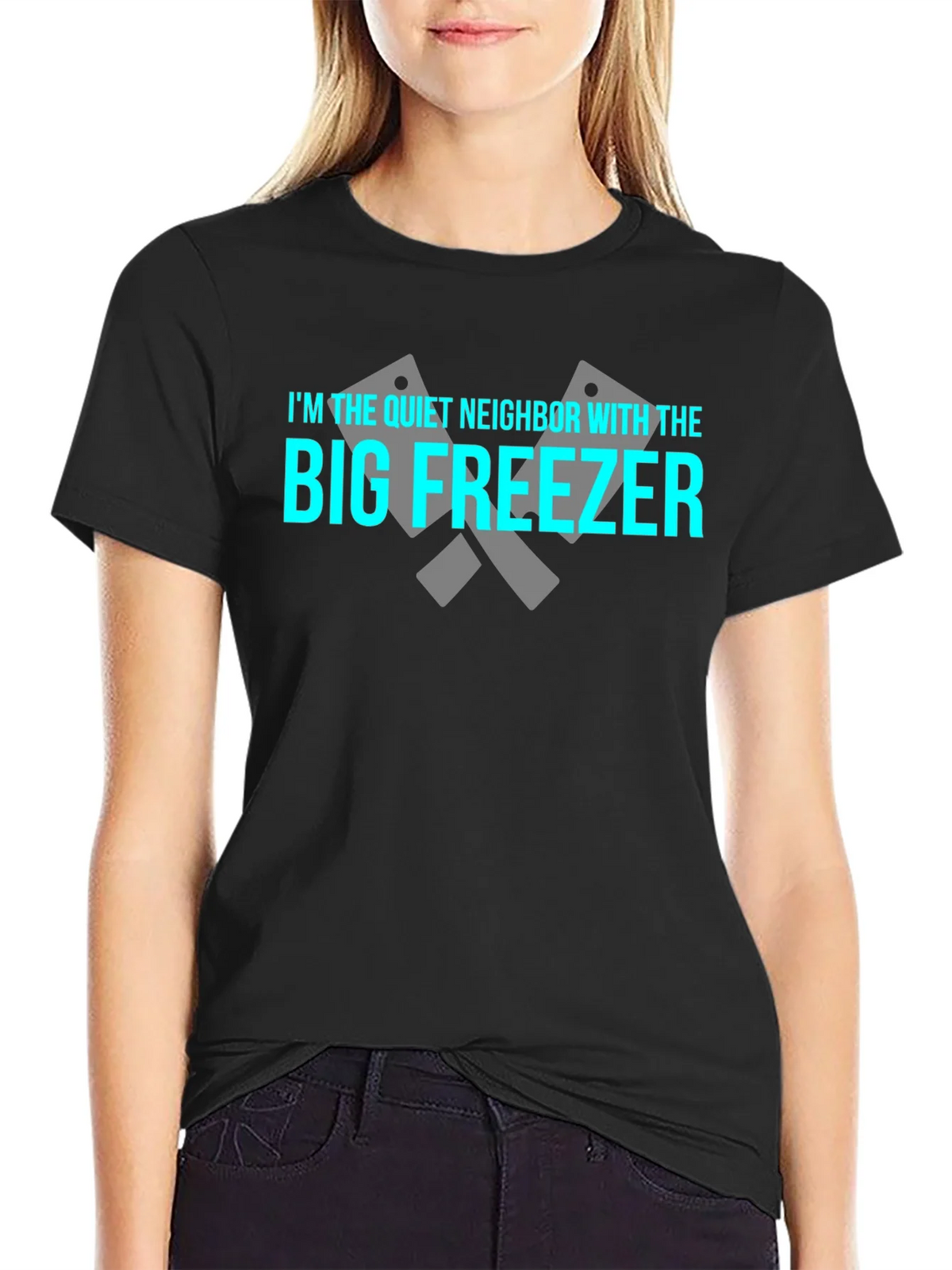 Quiet Neighbor Big Freezer Graphic Tee product image 5