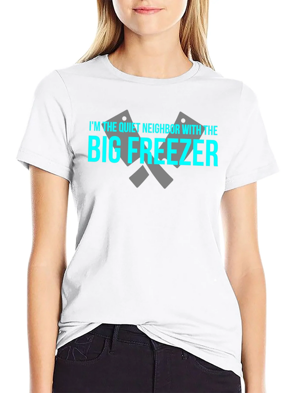 Quiet Neighbor Big Freezer Graphic Tee product image 11