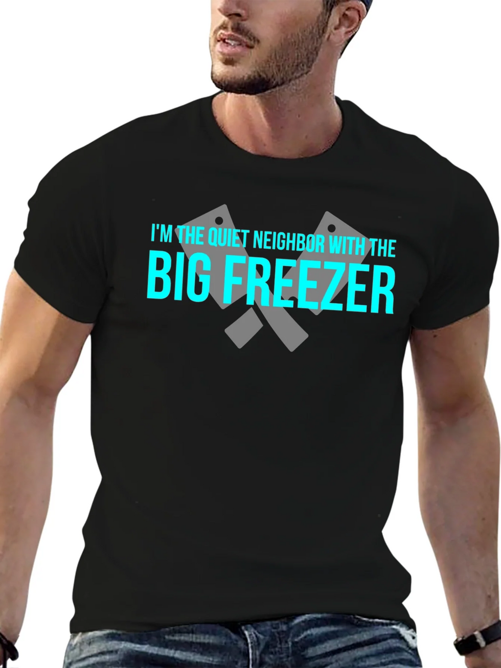Quiet Neighbor Big Freezer Graphic Tee product image 9