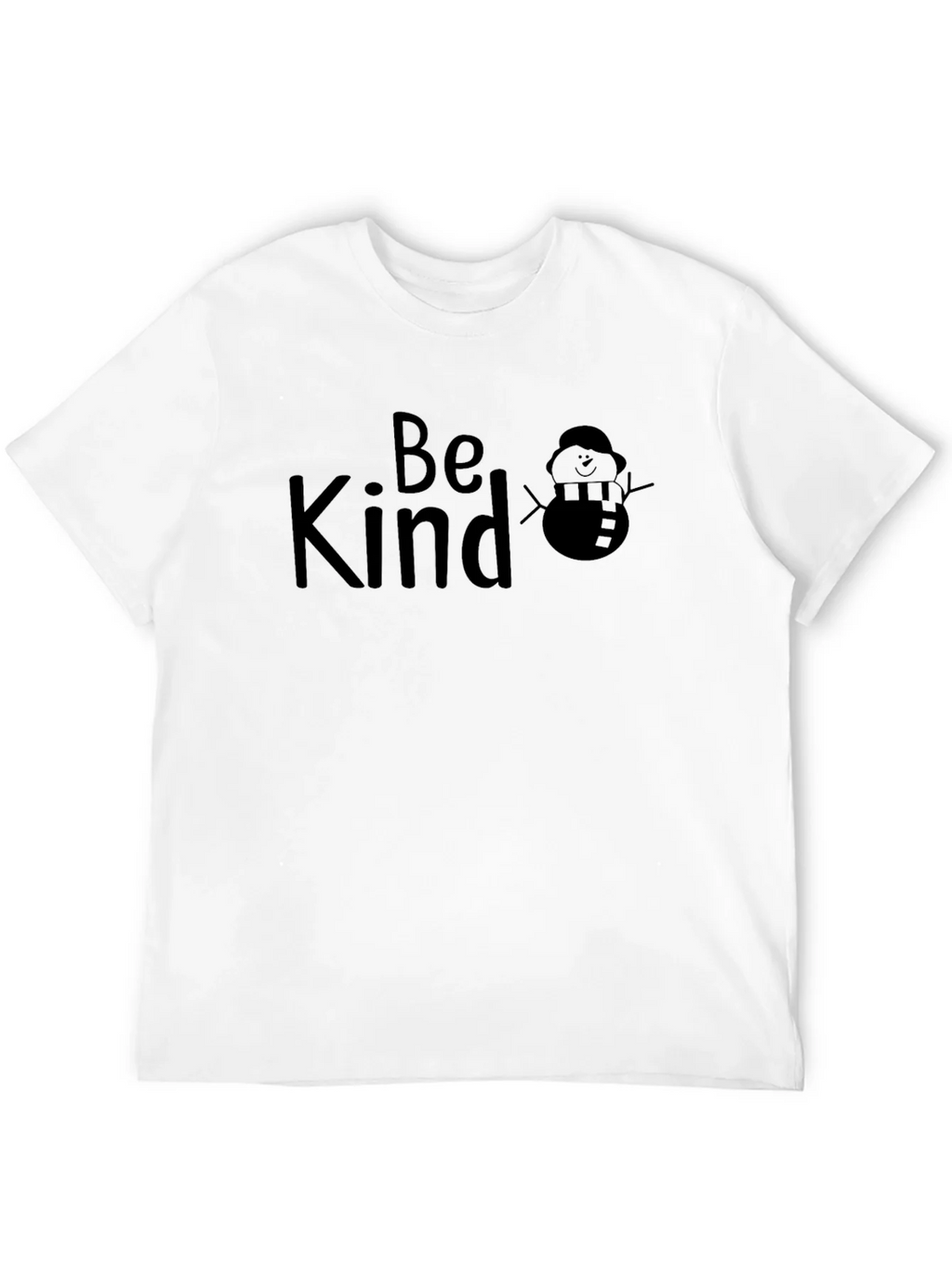 Be Kind Snowman Graphic Tee - Soft Cotton Blend product image 3