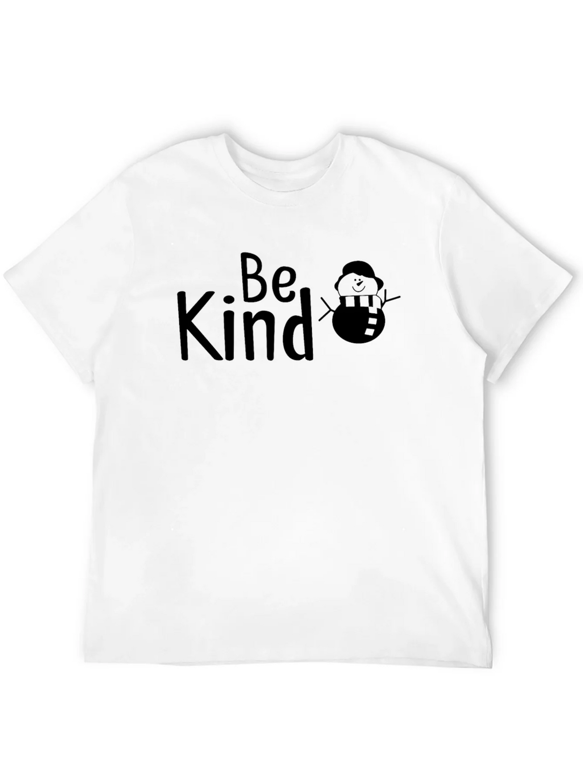 Be Kind Snowman Graphic Tee - Soft Cotton Blend product image 3
