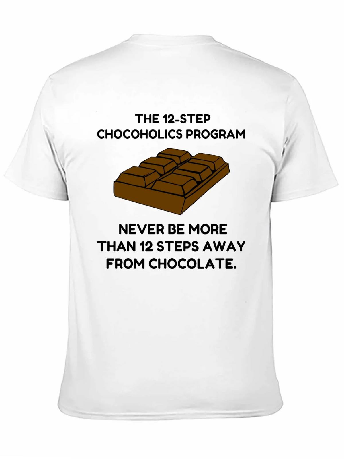 Chocoholics 12-Step Program T-Shirt product image 2