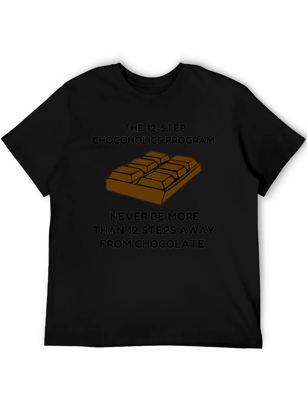 Chocoholics 12-Step Program T-Shirt product image 8