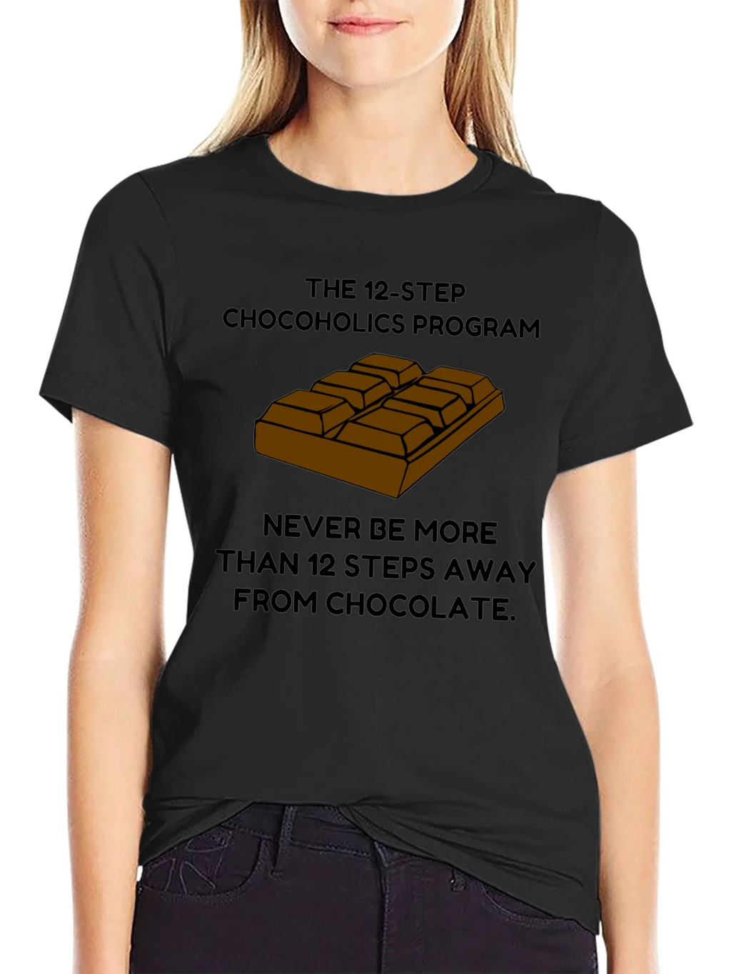 Chocoholics 12-Step Program T-Shirt product image 5
