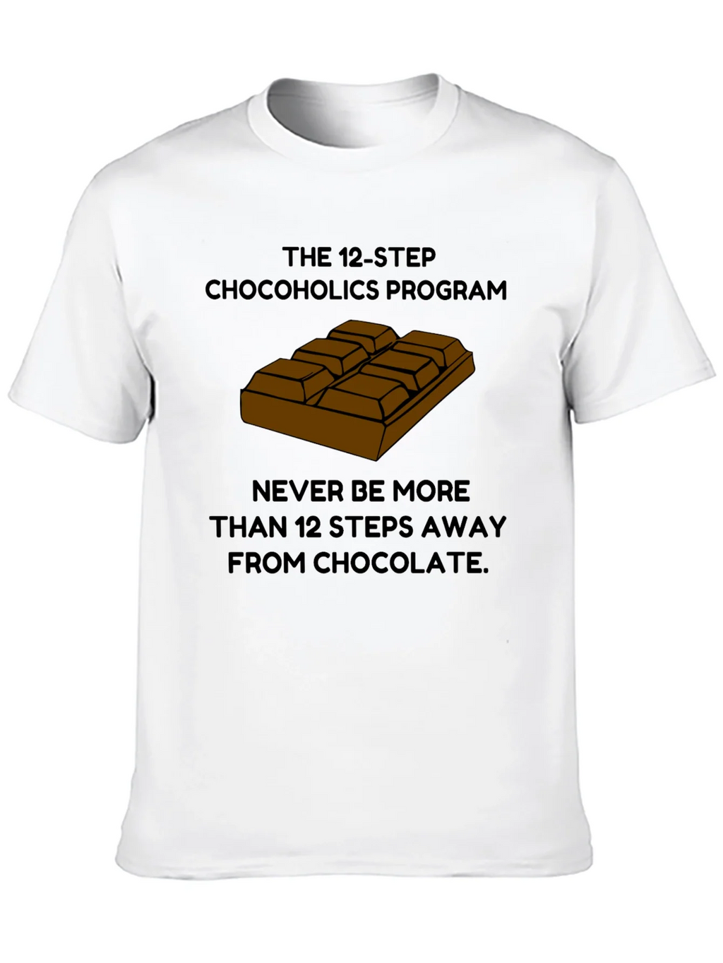 Chocoholics 12-Step Program T-Shirt product image 12