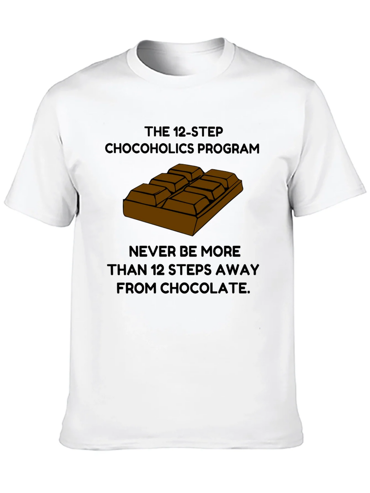 Chocoholics 12-Step Program T-Shirt product image 12