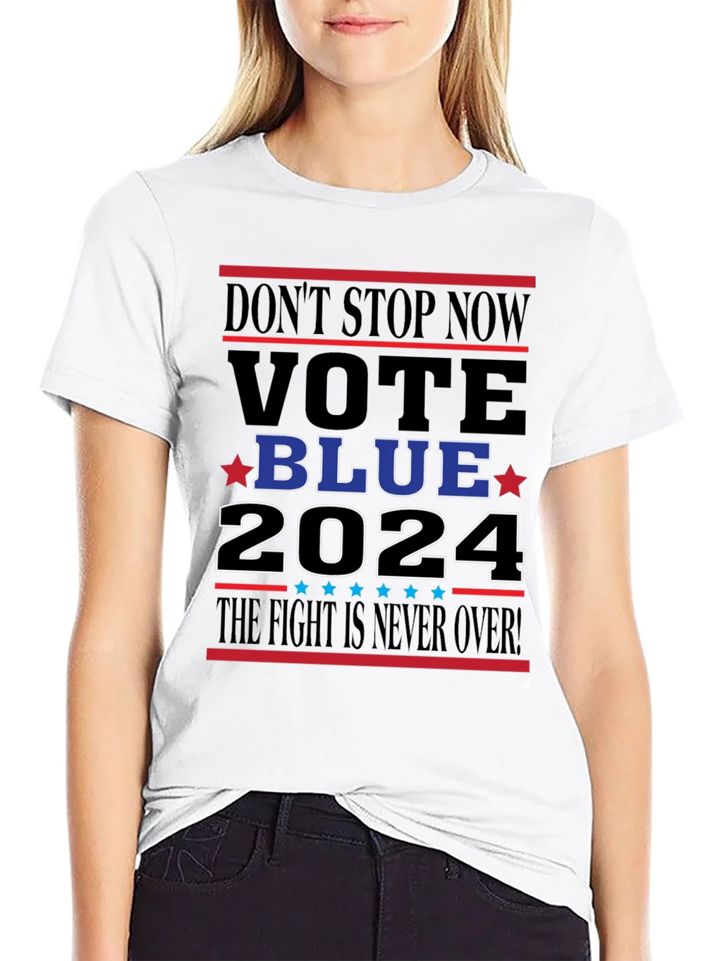 Vote Blue 2024 Graphic Tee product image 11