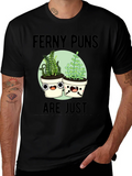 Ferny Puns T-Shirt - Funny Plant Humor Tee product image 1