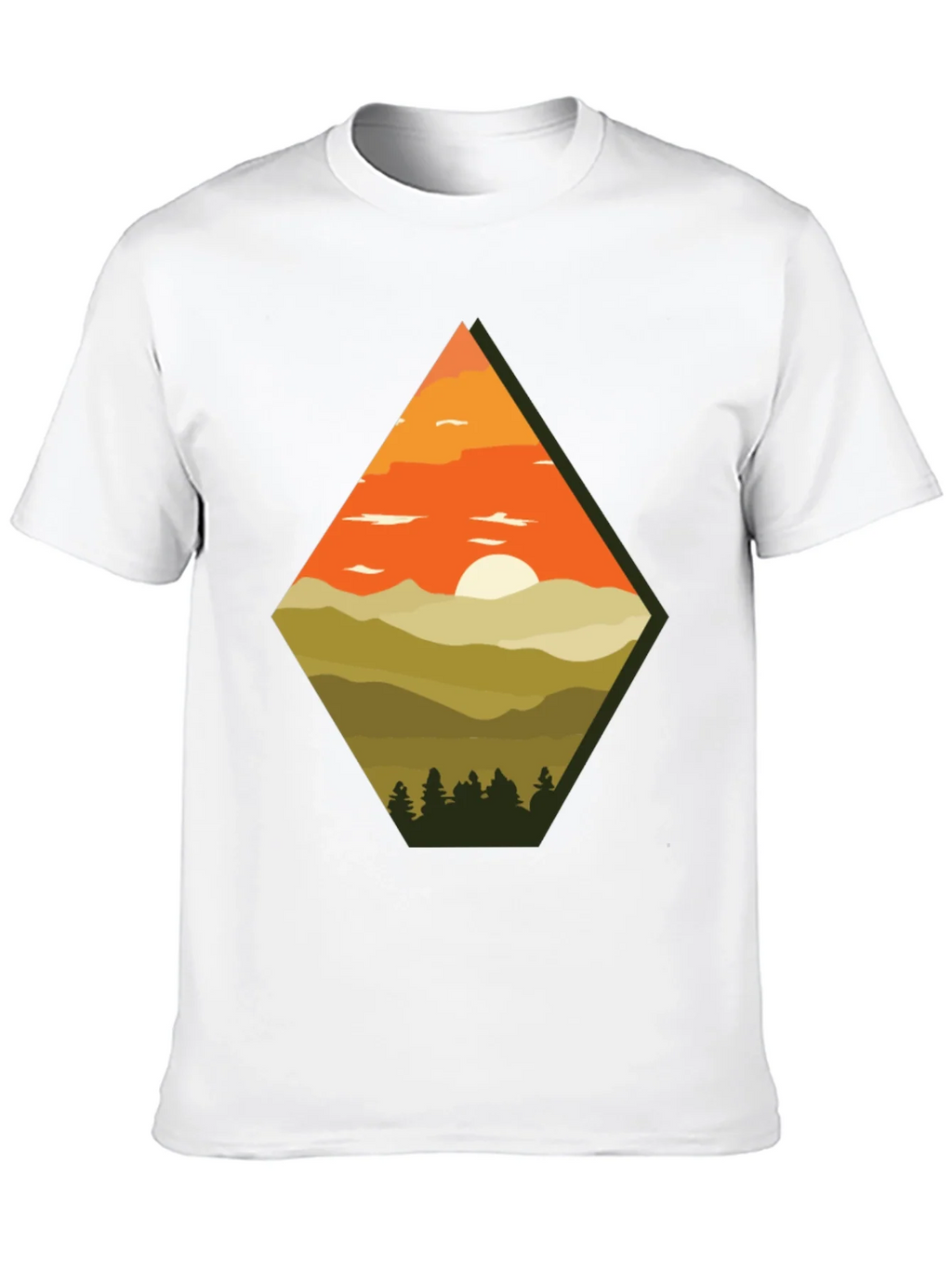 Mountain Sunset Graphic Tee product image 12