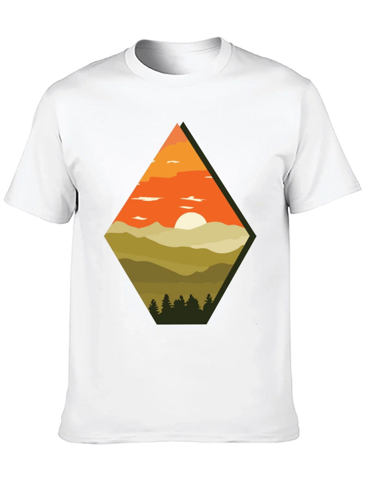 Mountain Sunset Graphic Tee product image 12