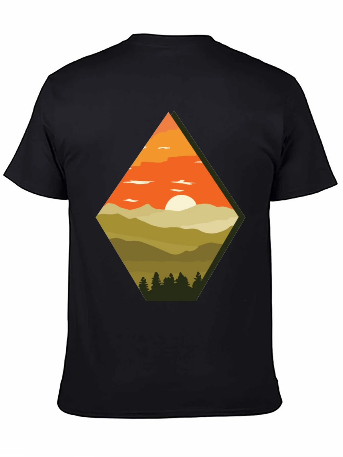 Mountain Sunset Graphic Tee product image 7