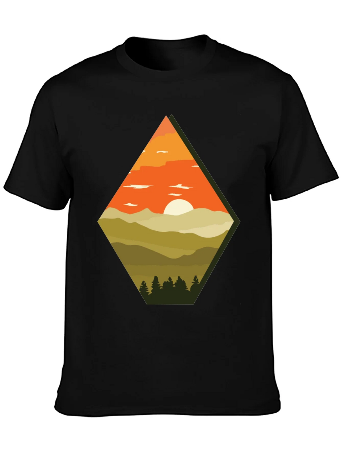 Mountain Sunset Graphic Tee product image 6