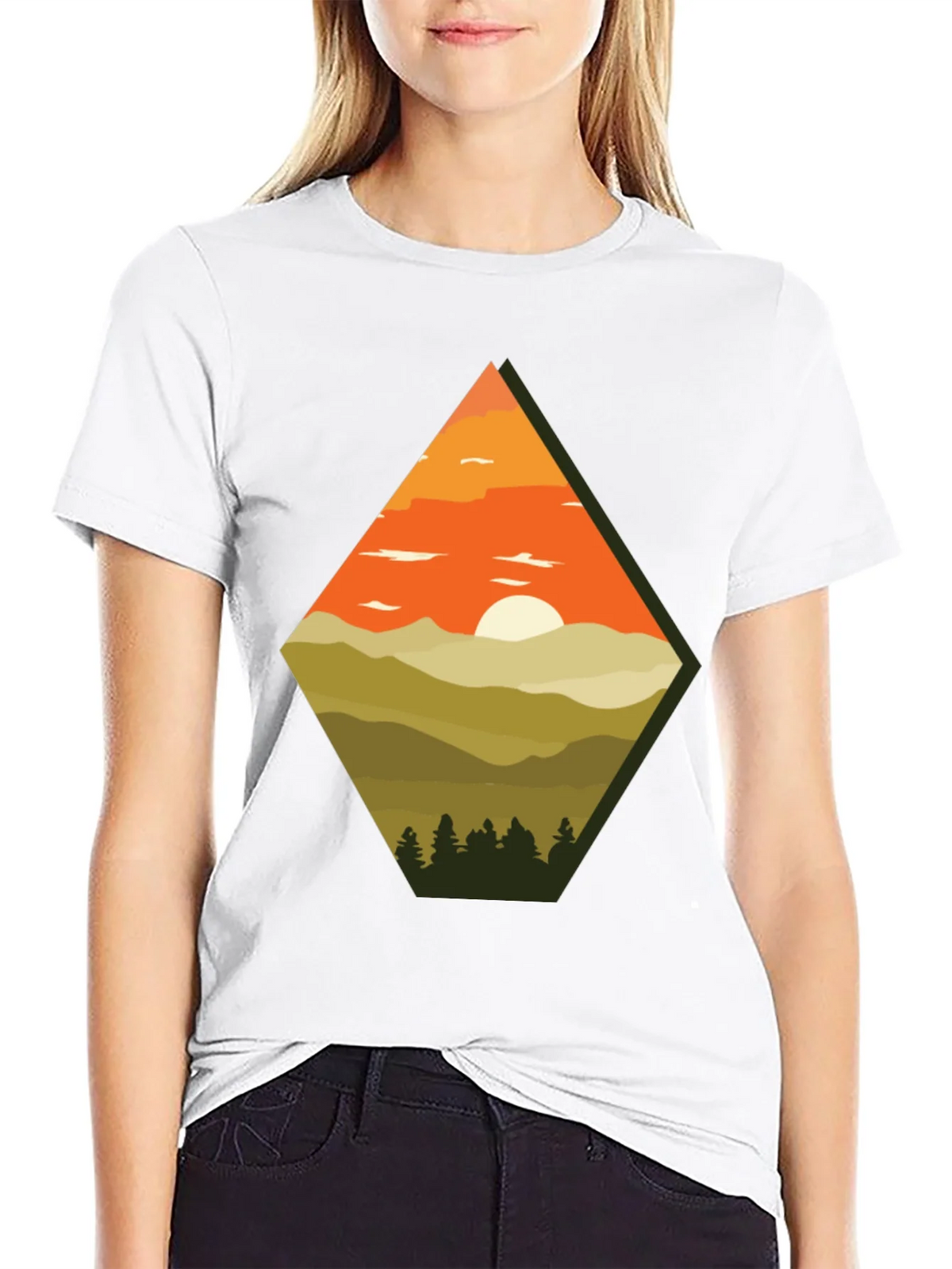 Mountain Sunset Graphic Tee product image 11