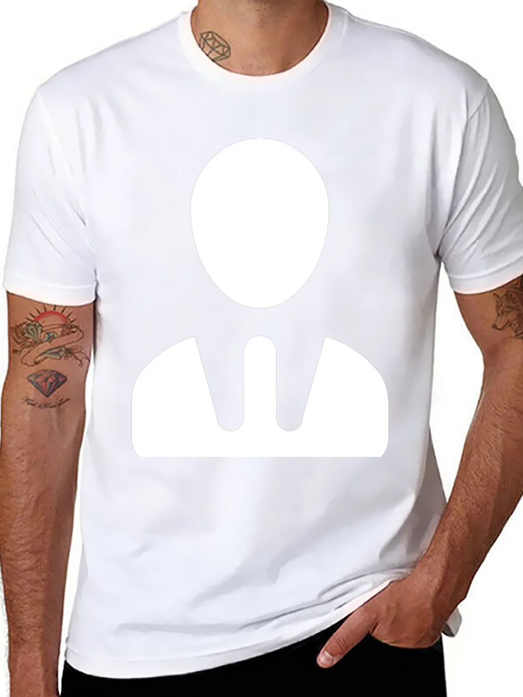 Minimalist Business Man Graphic T-Shirt product image 10