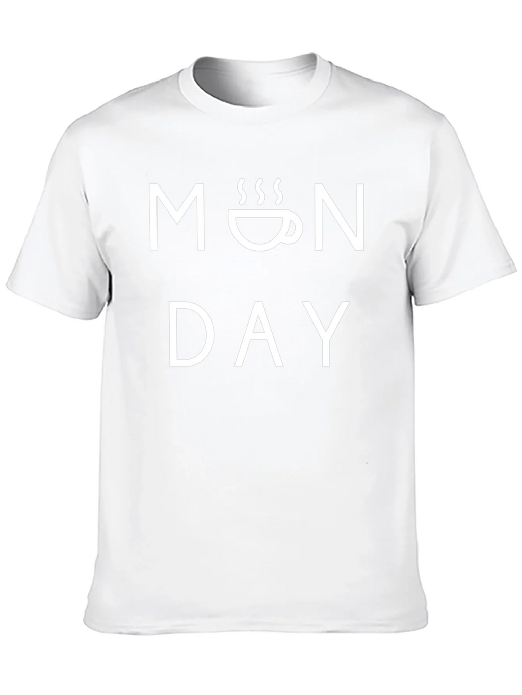 Monday Coffee T-Shirt - Mens Black Graphic Tee product image 12
