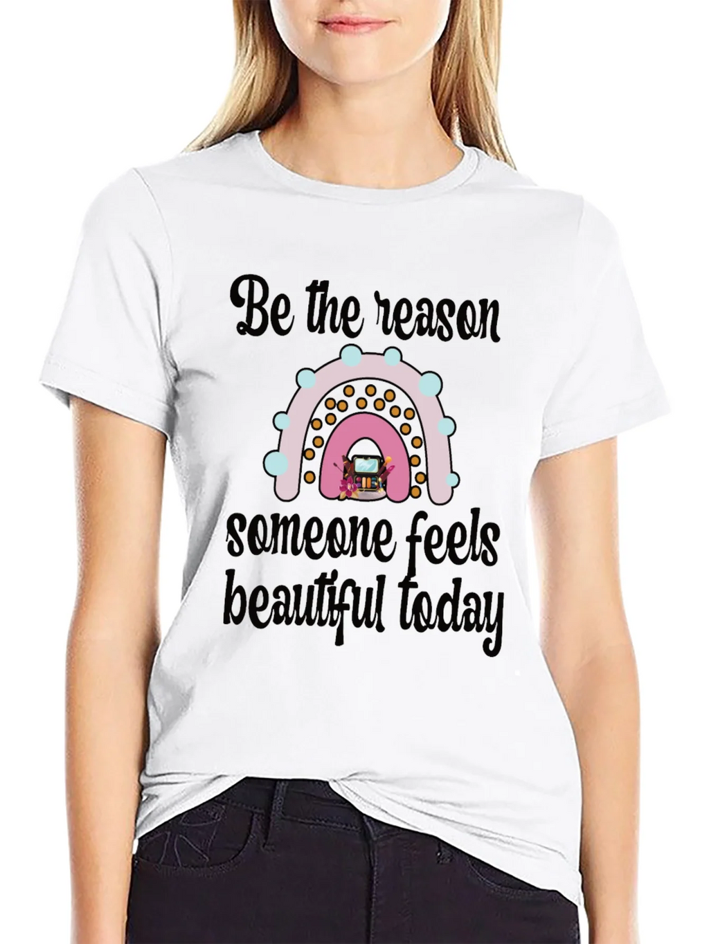 Be the Reason Rainbow Graphic T-Shirt product image 11