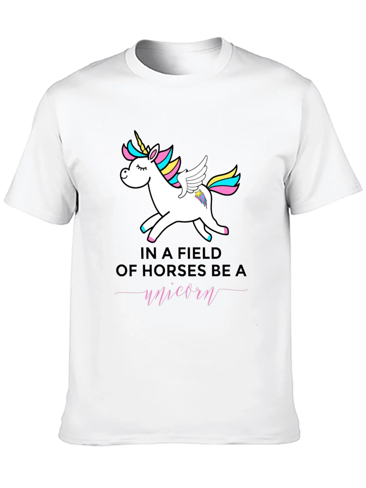 Be a Unicorn T-Shirt - Black product image 12