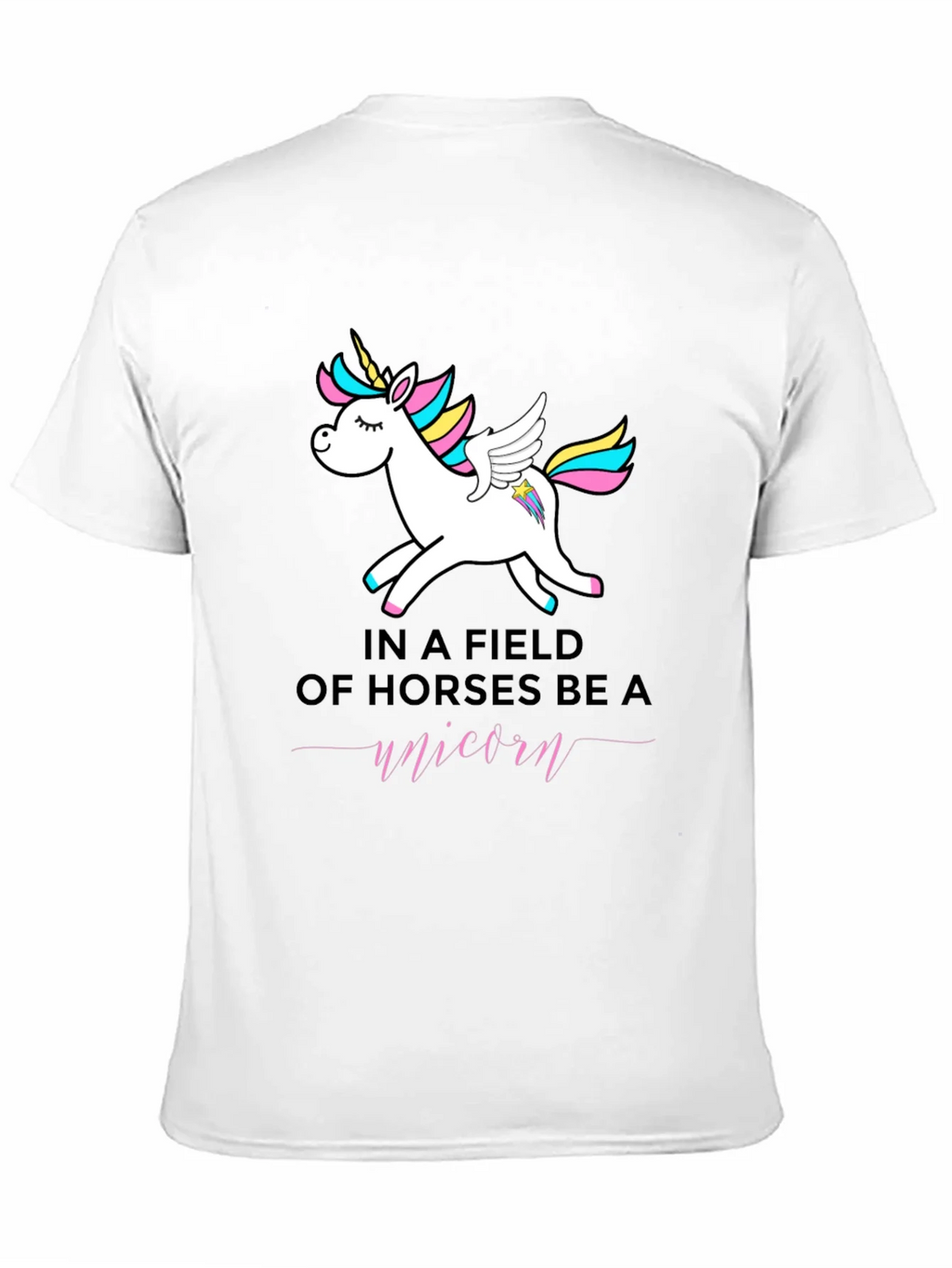Be a Unicorn T-Shirt - Black product image 2
