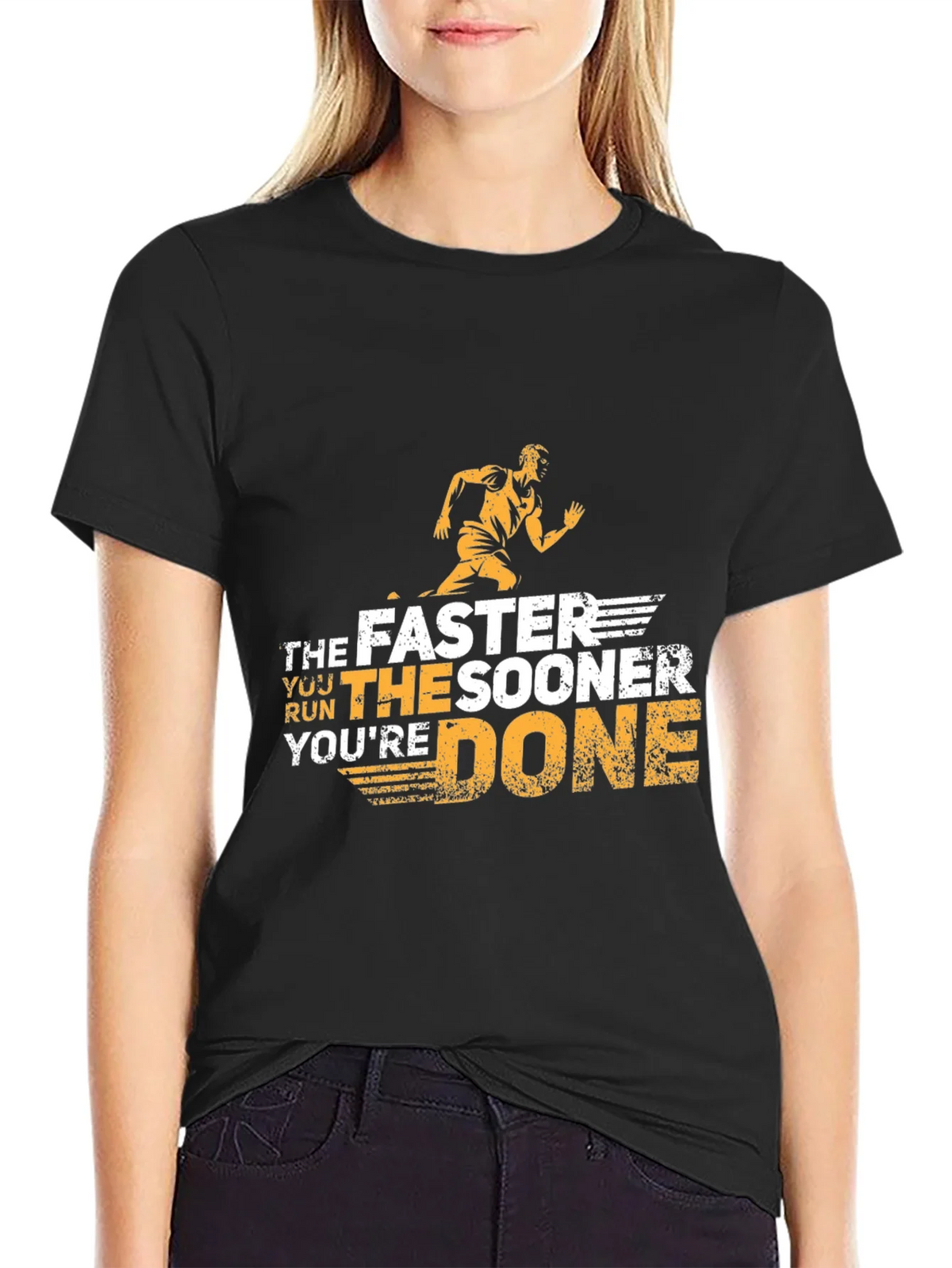 The Faster You Run Youre Done T-Shirt product image 5