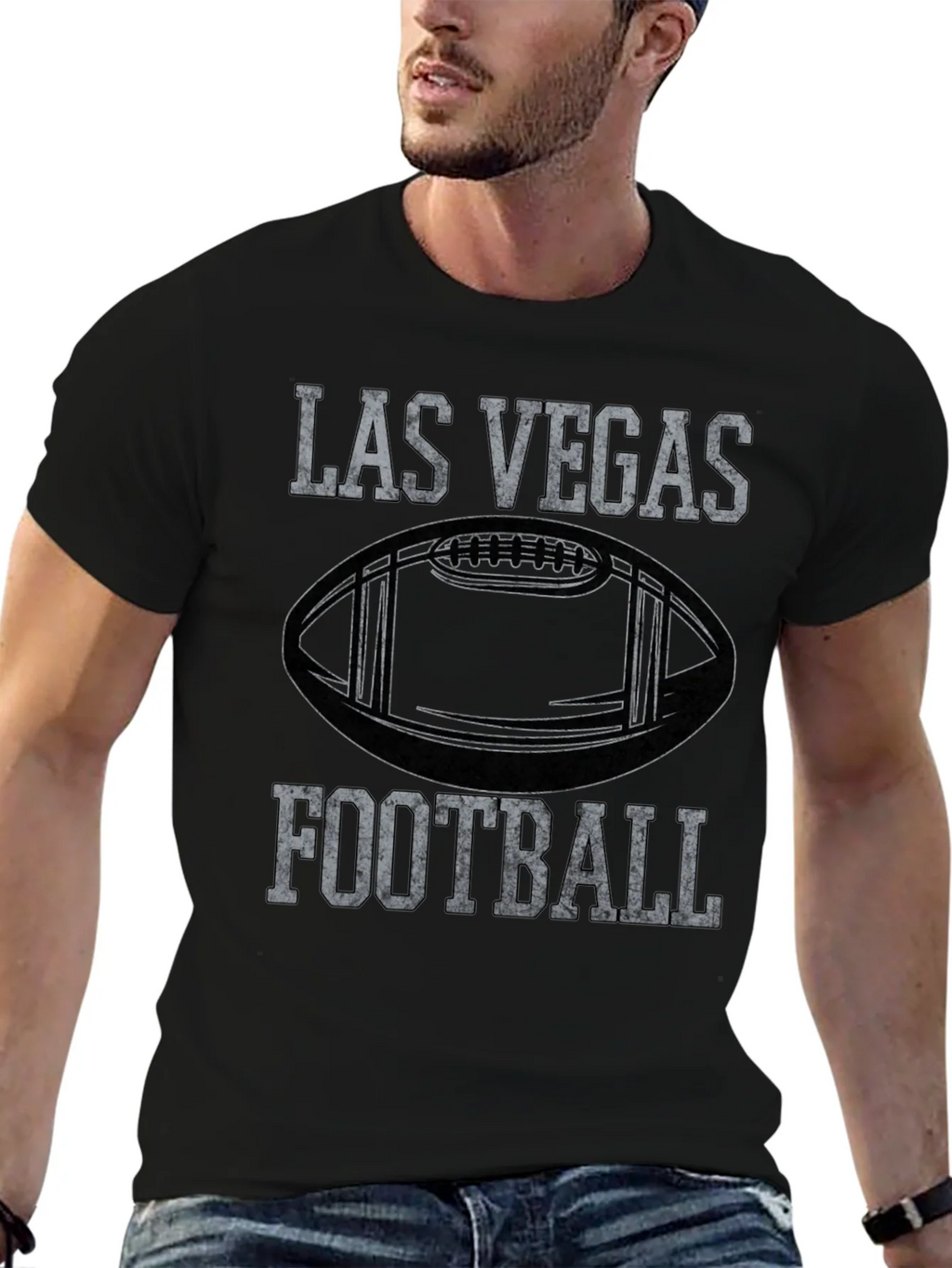 Las Vegas Football Graphic T-Shirt product image 9