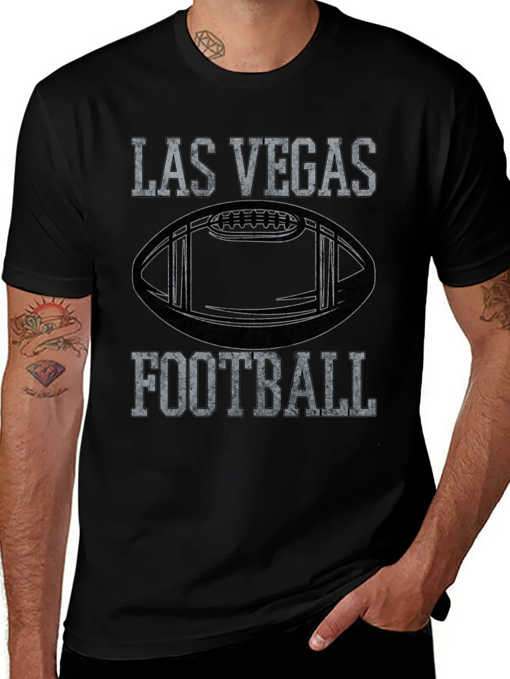Las Vegas Football Graphic T-Shirt product image 1