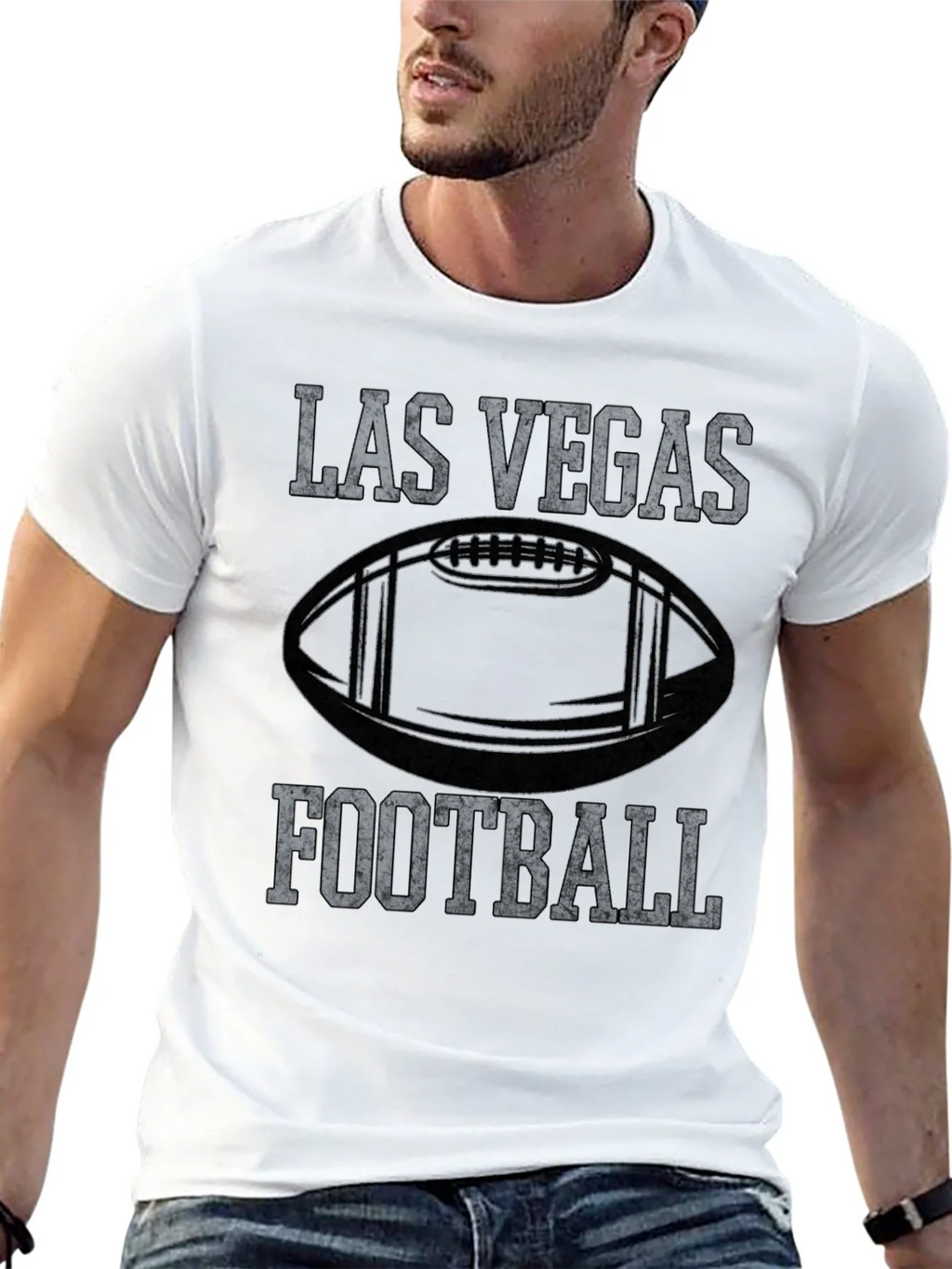 Las Vegas Football Graphic T-Shirt product image 4
