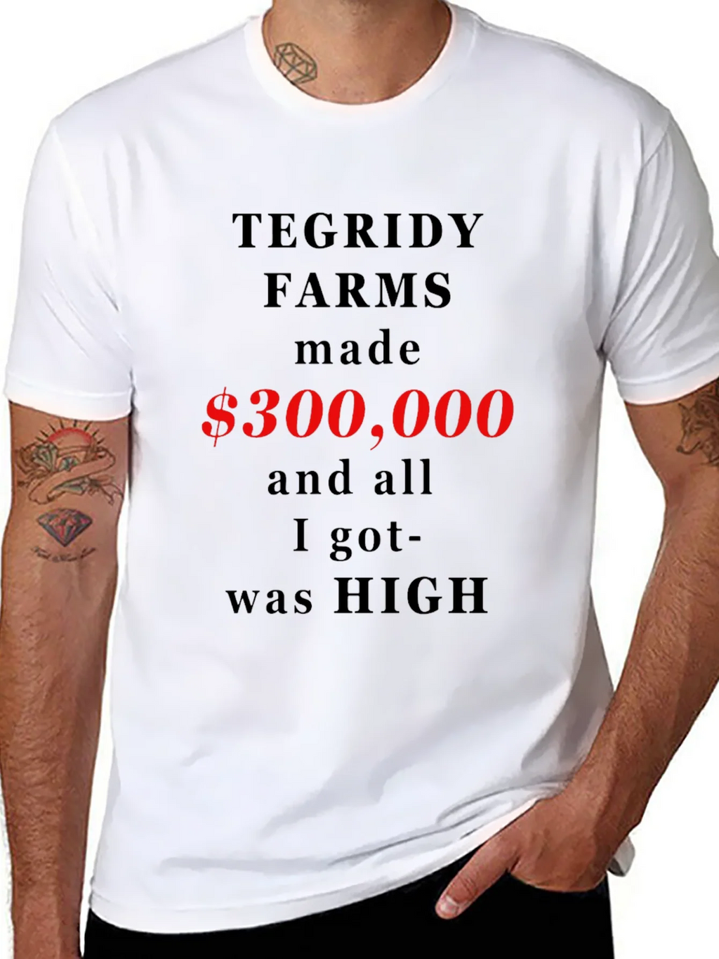Tegridy Farms Funny Slogan T-Shirt product image 10