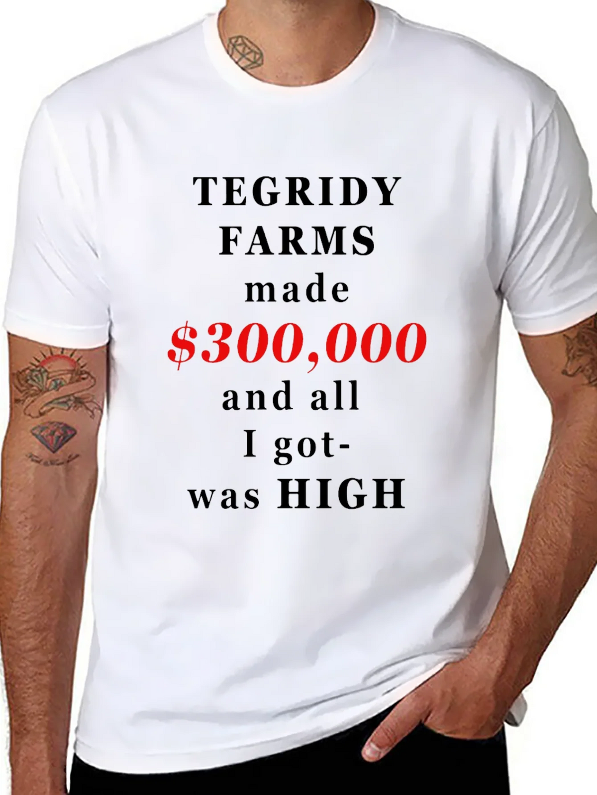 Tegridy Farms Funny Slogan T-Shirt product image 10