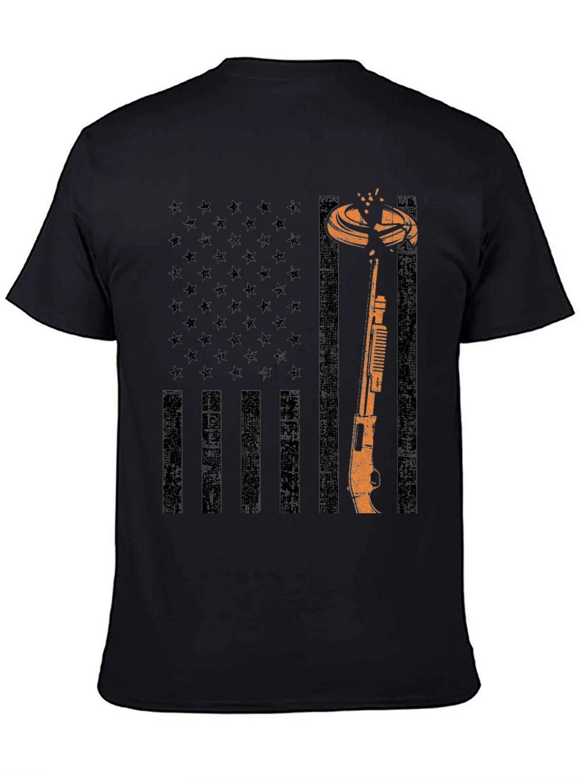 American Flag Clay Shooting T-Shirt product image 7