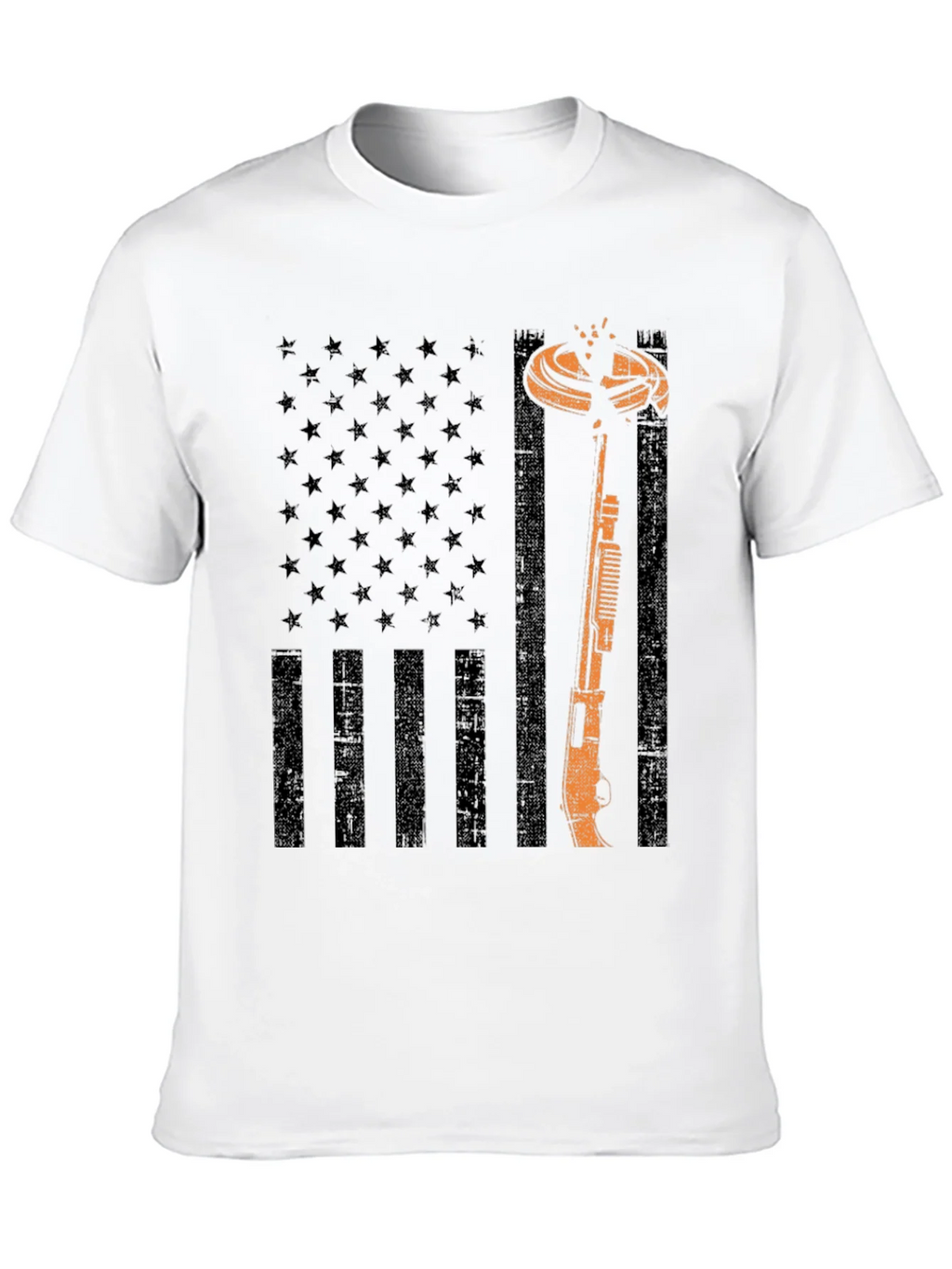 American Flag Clay Shooting T-Shirt product image 12
