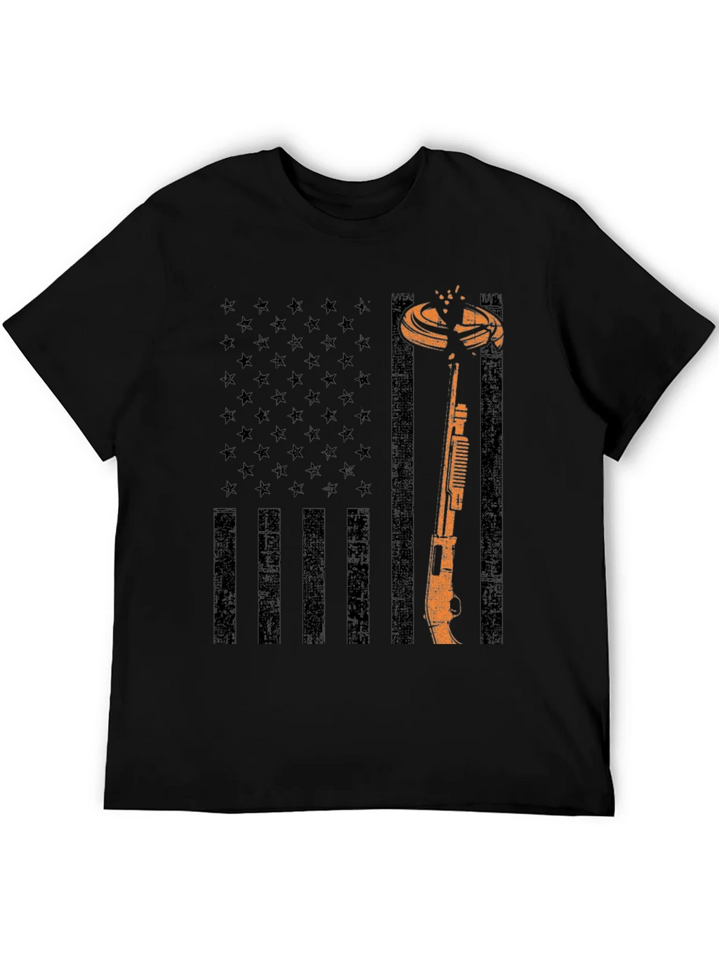 American Flag Clay Shooting T-Shirt product image 8