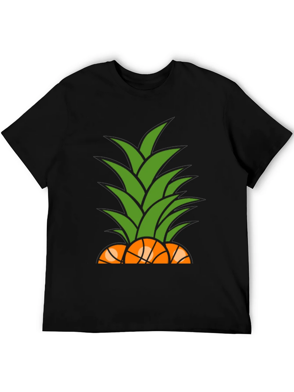 Pineapple Basketball Graphic T-Shirt product image 8