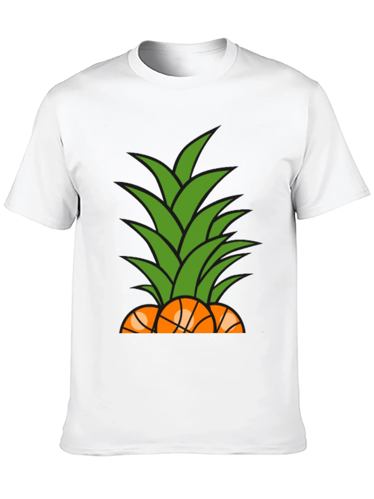 Pineapple Basketball Graphic T-Shirt product image 12