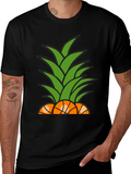 Pineapple Basketball Graphic T-Shirt product image 1