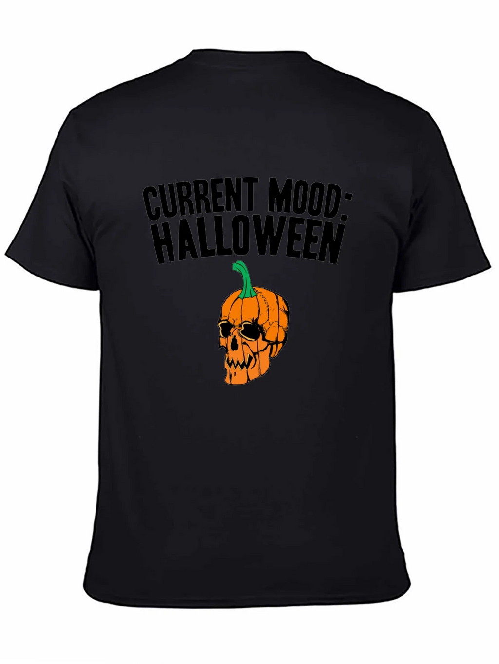Halloween Mood Graphic Tee - Black Unisex T-Shirt product image 7