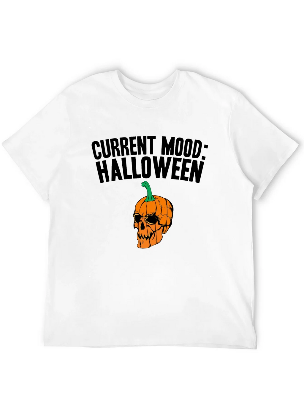 Halloween Mood Graphic Tee - Black Unisex T-Shirt product image 3