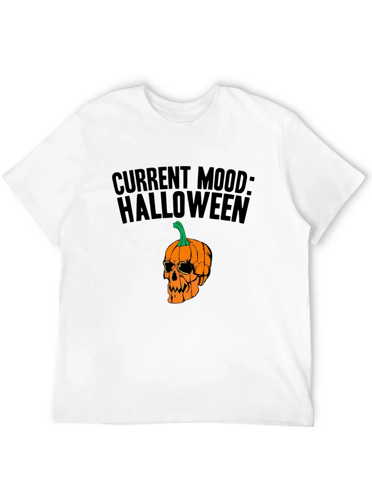 Halloween Mood Graphic Tee - Black Unisex T-Shirt product image 3