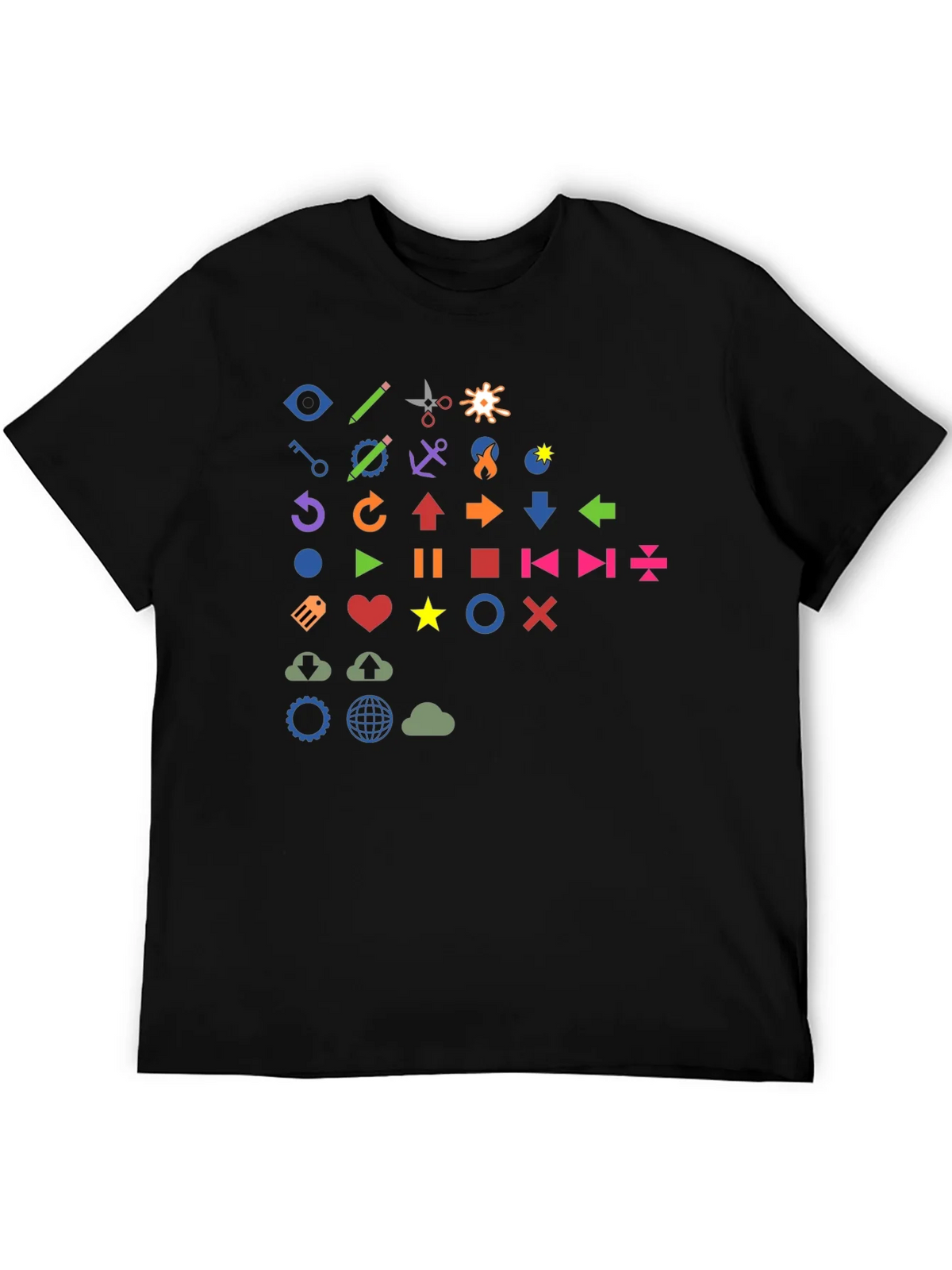 Fun Icon Graphic Print T-Shirt product image 8