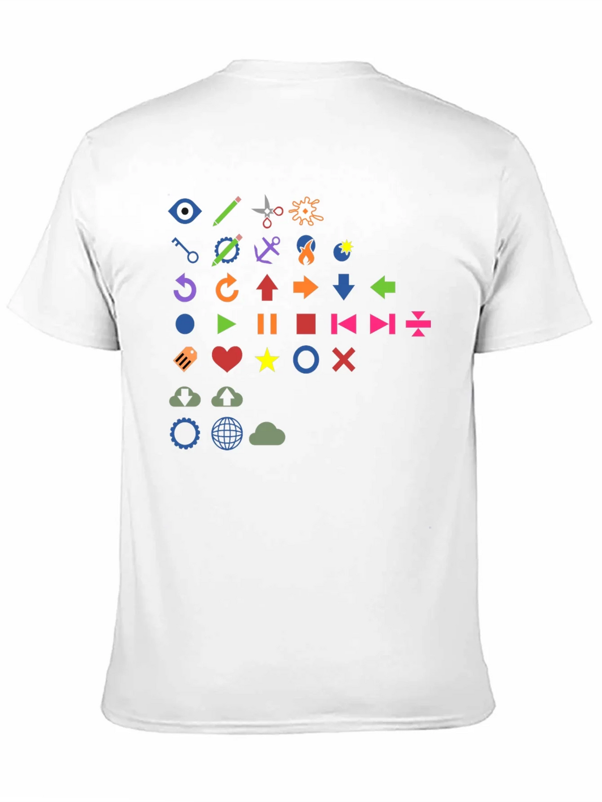 Fun Icon Graphic Print T-Shirt product image 2