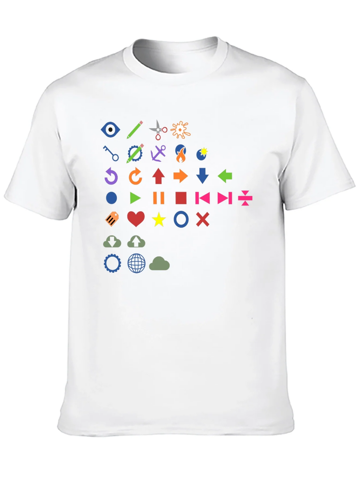 Fun Icon Graphic Print T-Shirt product image 12