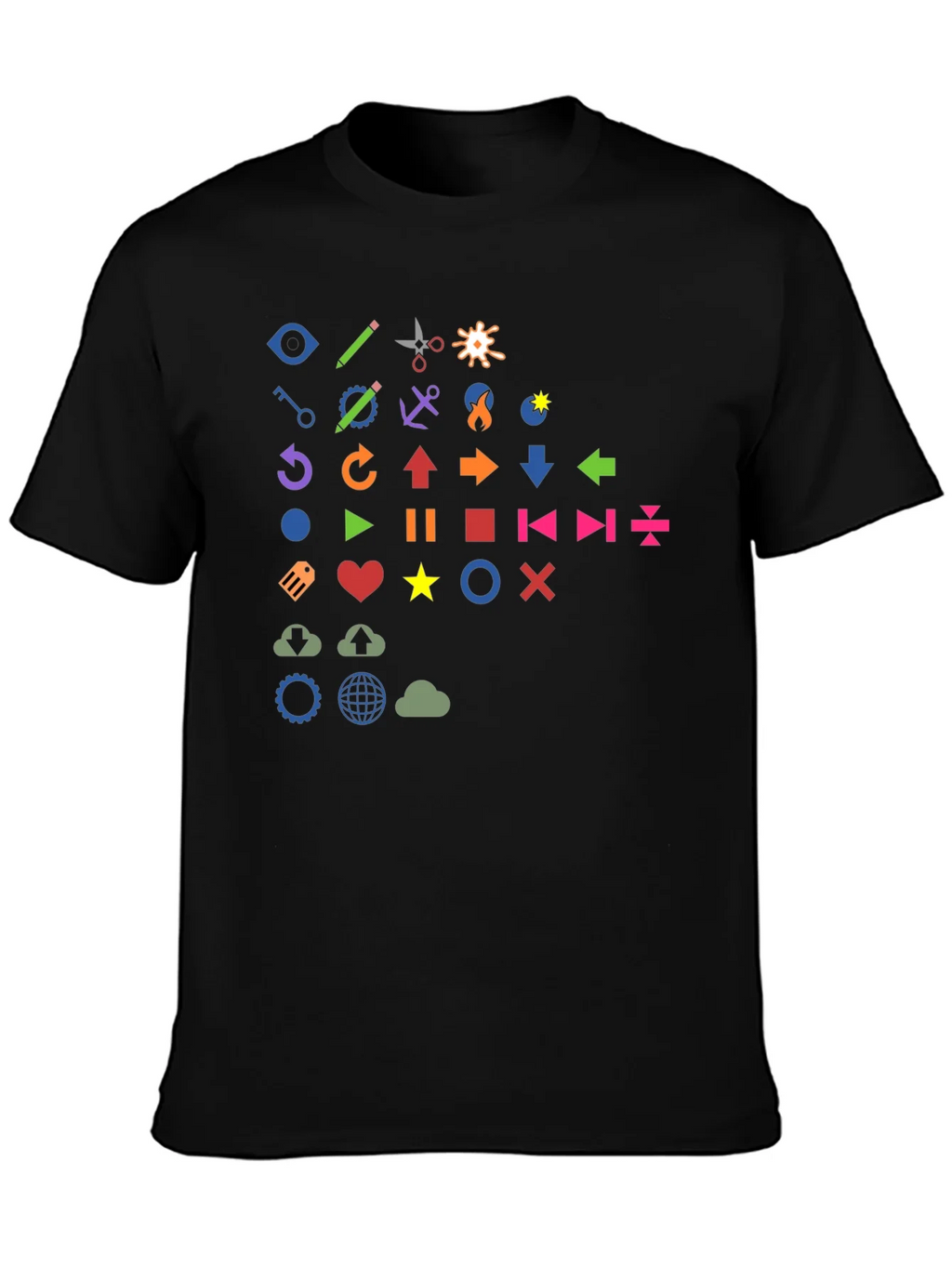 Fun Icon Graphic Print T-Shirt product image 6